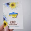 Значок пін Доброго вечора ми з України - Good evening we are from Ukraine - Зображення 2