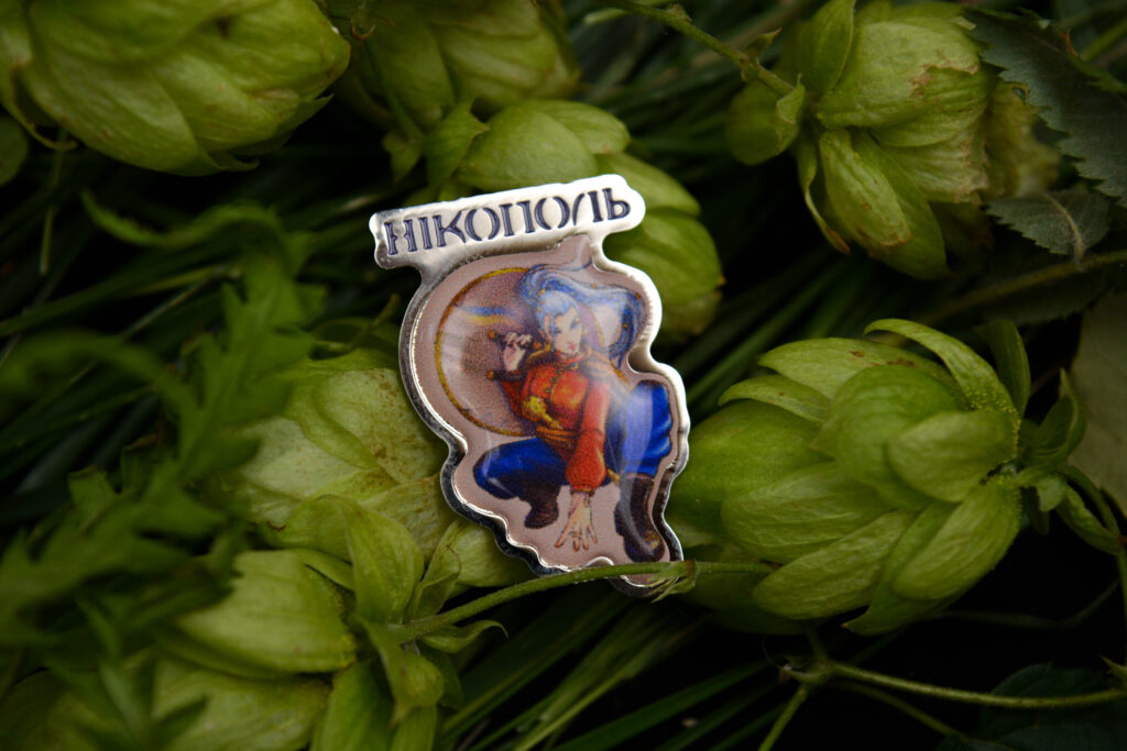 Значок пін Нікополь