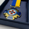 Нагрудний знак Хрест національна гвардія України золото - Зображення 4
