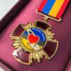 Комплект хрест Волонтер +посвідчення+ футляр - Зображення 6